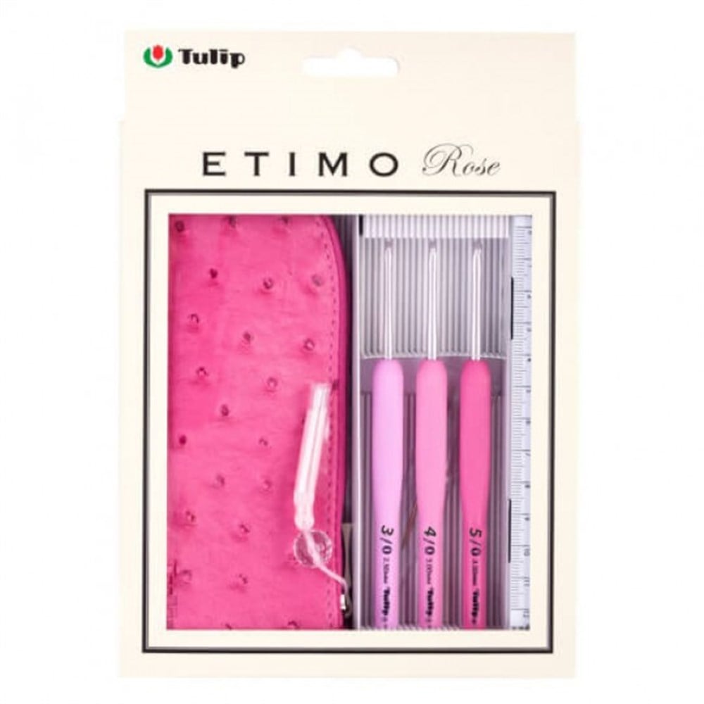 Tulip Etimo Rose Pembe 3’lü Tığ Seti 
