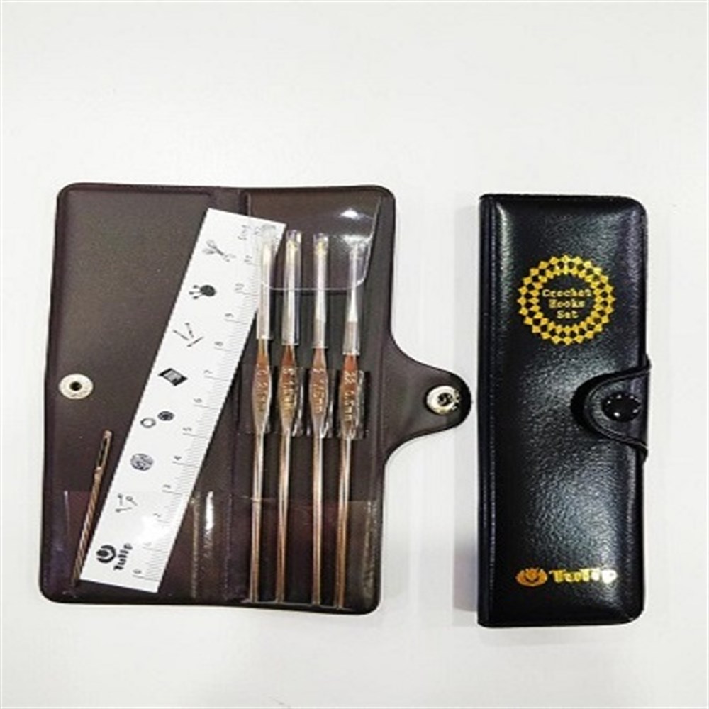 Tulip Metal Tığ Cüzdanlı Mini Set 