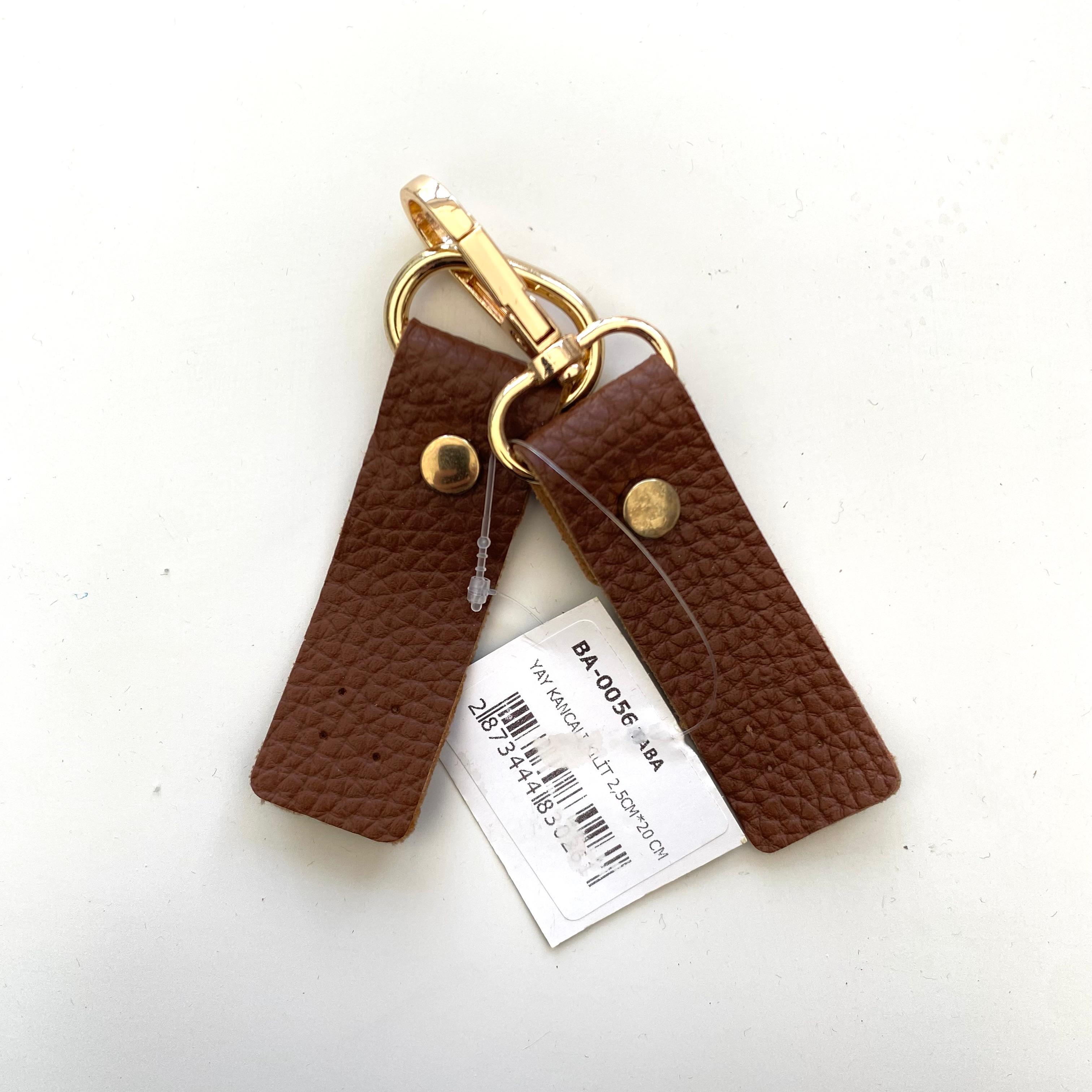 Yay Kancalı Çanta Kiliti 2.5 Cm* 20 Cm* Taba