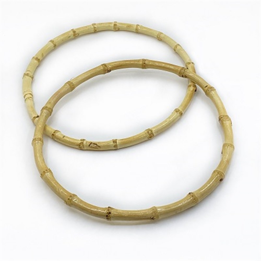 YUVARLAK BAMBU ÇANTA SAPI 