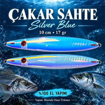 Çakar Sahte 10 Cm 17 Gr ( % 100 El Yapımı)