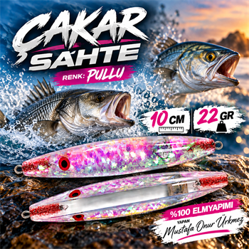 Çakar Sahte 10 Cm 22 Gr ( % 100 El Yapımı)