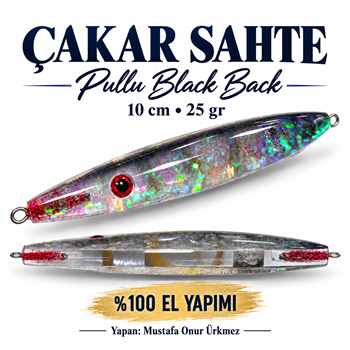Çakar Sahte 10 Cm 25Gr ( % 100 El Yapımı)