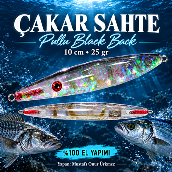 Çakar Sahte 10 Cm 25Gr ( % 100 El Yapımı)