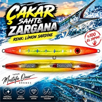 Su Üstü Yemlerisinde ÇAKAR SAHTEmarkalı Çakar Sahte Zargana 12 Cm 21 Grürünü detaylı olarak  inceleyin.