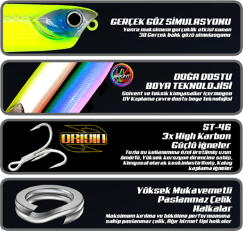 Eurofish Aragon VATIS Popper 100mm 15gr Su Üstü Maket Balık