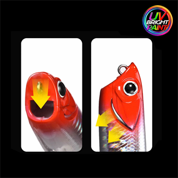 Eurofish Aragon VATIS Popper 100mm 15gr Su Üstü Maket Balık