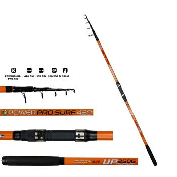 Eurofish Power Pro 420 100-250 Gr Teleskopik Surf Olta Kamışı