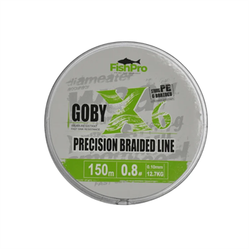 FishPro Goby 6X 150 Mt Dark Green Örgü ip misina