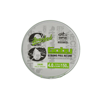 FishPro Goby 8X 150 Mt Pale Green Örgü ip misina