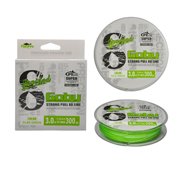 FishPro Goby 8X 300 Mt Plae Green Örgü ip misina