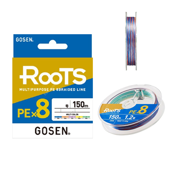 GOSEN Roots PE8 150 Mt Multicolour Örgü İp Misina