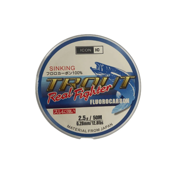 İCON-İC Trout 50 Mt Fluorocarbon Misina
