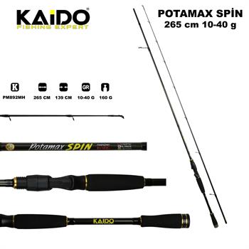 Kaido Potamax 265 cm 10-40 Gr  Spin Olta Kamışı