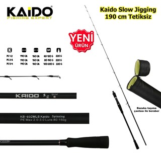 Kaido 190 cm Slow Jig Kamışı Tetiksiz