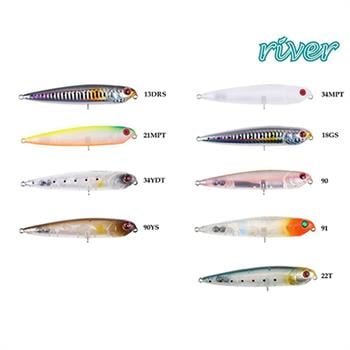 River Seabass Bullet 9.5 cm 11 Gr Su Üstü Maket Balık