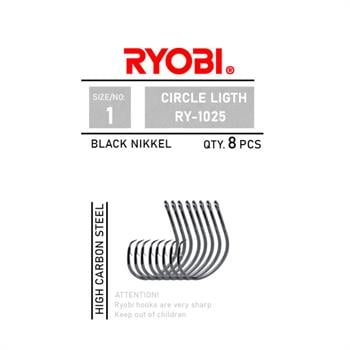 Ryobi Circle Ligth RY-1025 Black Nikel Olta İğnesi
