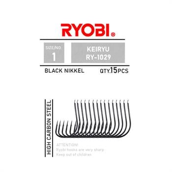 Ryobi Keiryu RY-1029 Black Nikel Olta İğnesi