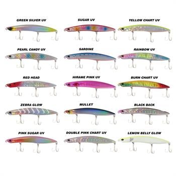 Su altı Yemlerisinde RYUJImarkalı Ryuji Beach Walker 140 mm 40 gr Maket Balıkürünü detaylı olarak  inceleyin.