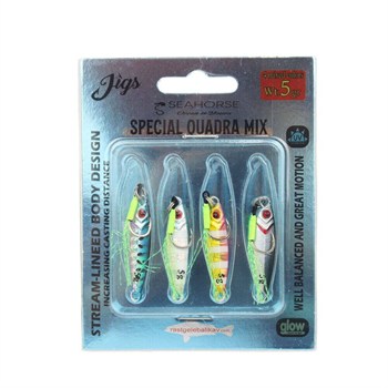 Sea Horse Quadra  4  lü Set  Jig Yem