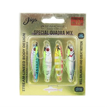 Sea Horse Quadra  4  lü Set  Jig Yem