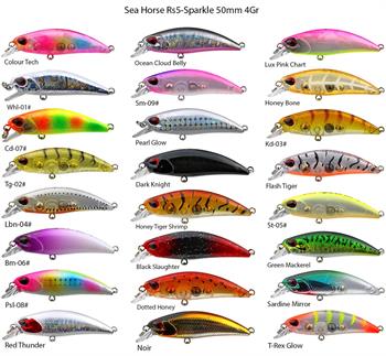 Sea Horse Rs5-Sparkle 50mm 4Gr Lrf Maket Balık