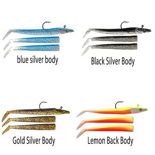 Sea Horse Sandeel Soft Lure 10 Cm 14 Gr