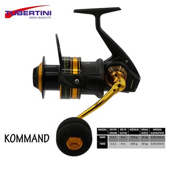Tubetini Command 7000 6+1 BB Jig Olta Makinesi