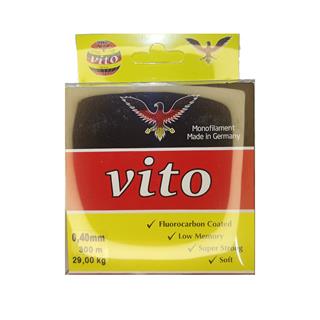 Vito 300 Mt Fluorocarbon Coated  Misina Beyaz