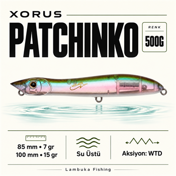 Xorus Patchinko Su Üstü maket Balık 500 G