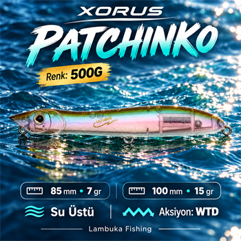 Xorus Patchinko Su Üstü maket Balık 500 G