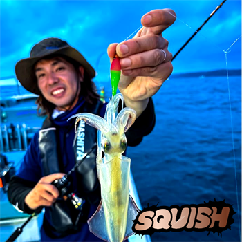 Yamashita Squish 7 cm Silikon  Kalamar Zokası