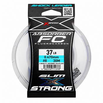Fluorocarbon Misinalarisinde YGKmarkalı YGK X021 Absorber Slim & Strong FC 30 mürünü detaylı olarak  inceleyin.