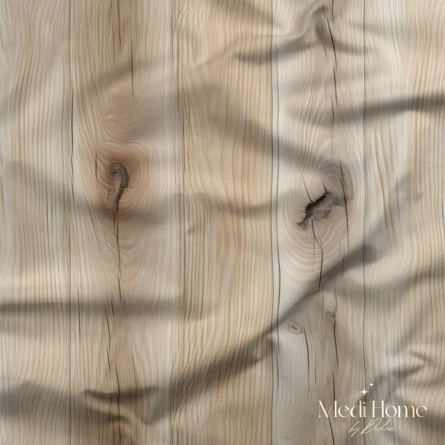 Sessiz Ormanın Ahşap Dili Dijital Baskılı Kumaş