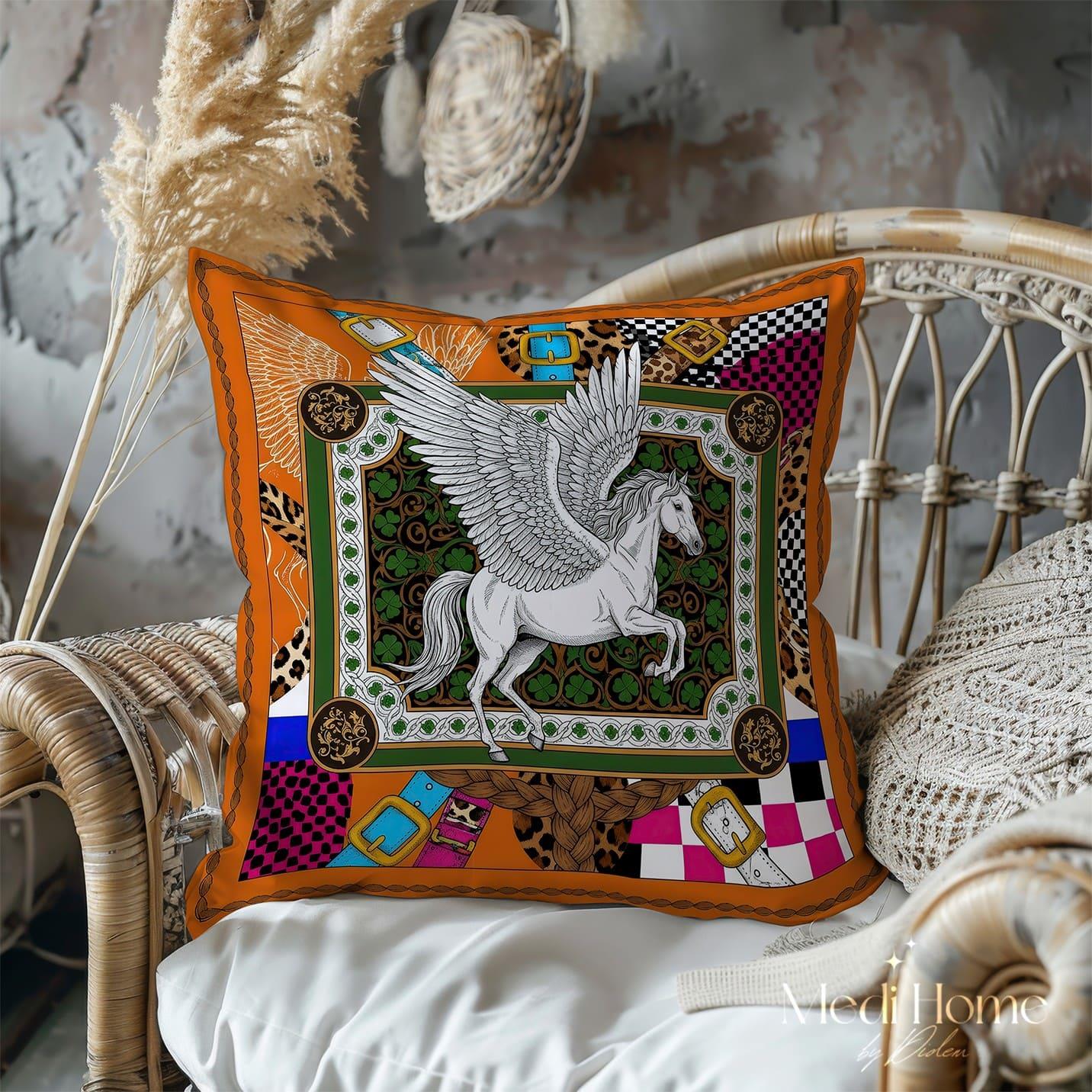 Asaletin Modern Oyunu: Pegasus ve Stil Katmanları 3'lü Pano Kumaşı