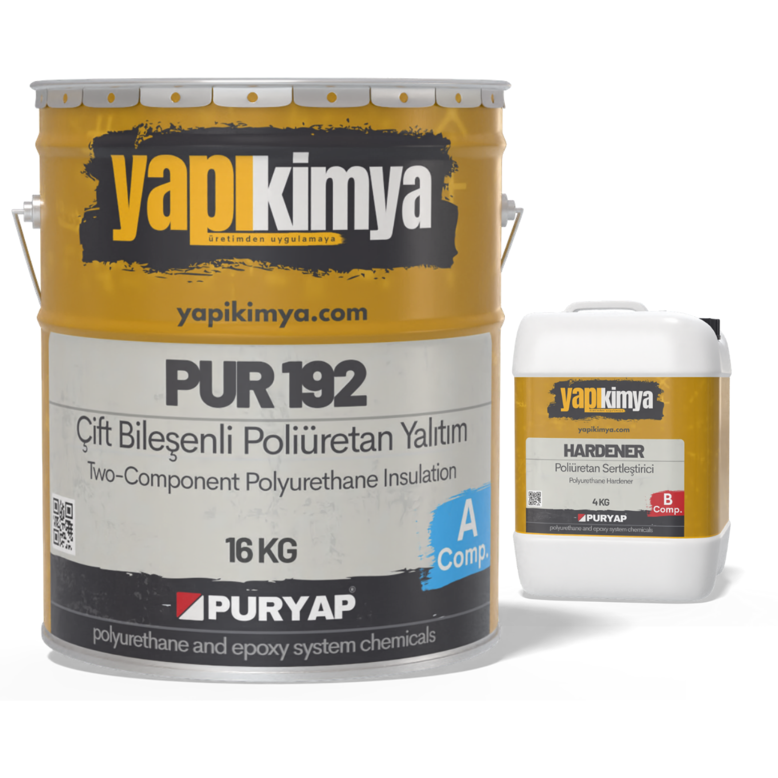 PUR 192 Likit Poliüretan Su Yalıtım Membranı 20 kg