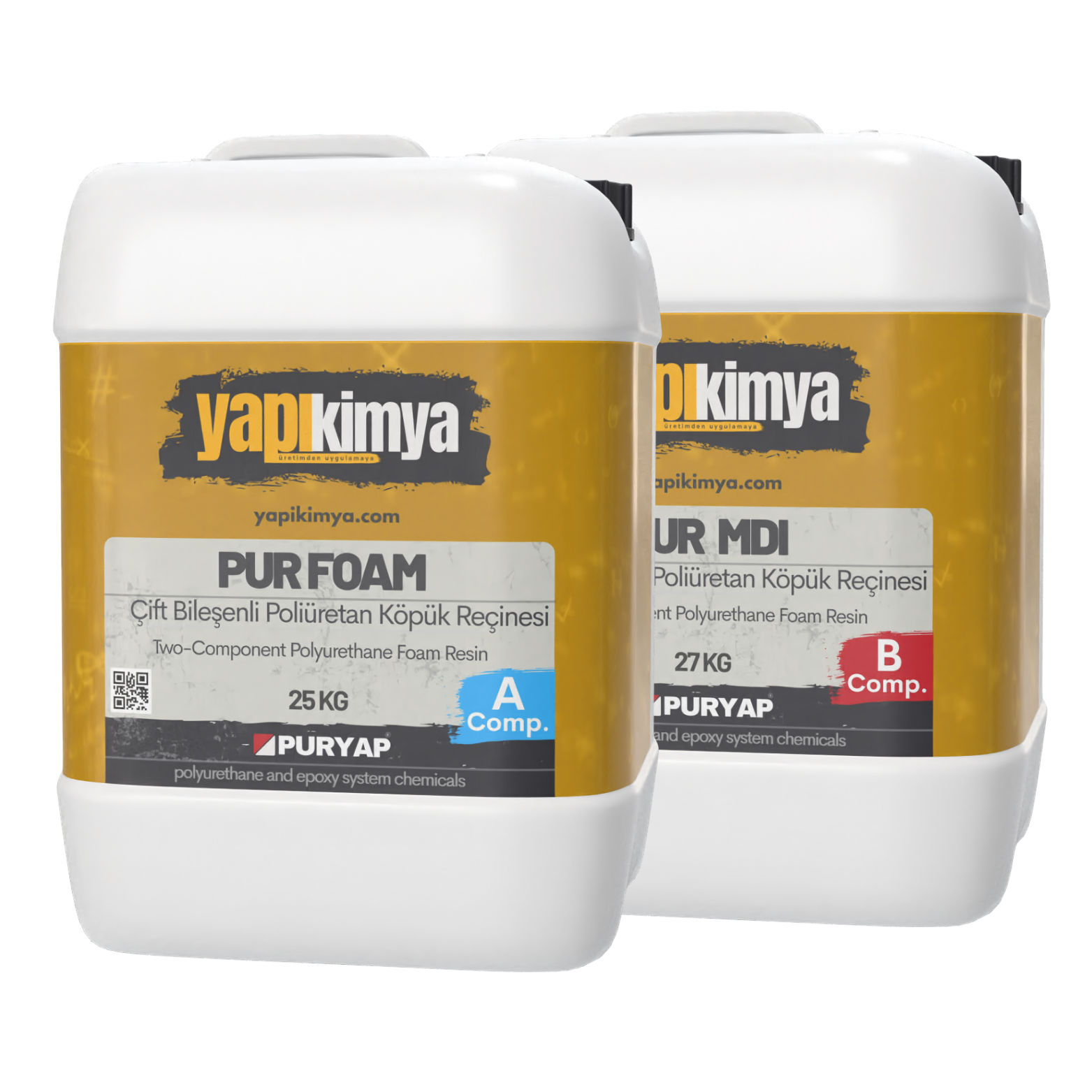 40 Dansite Poliüretan Köpük Reçinesi 52 Kg