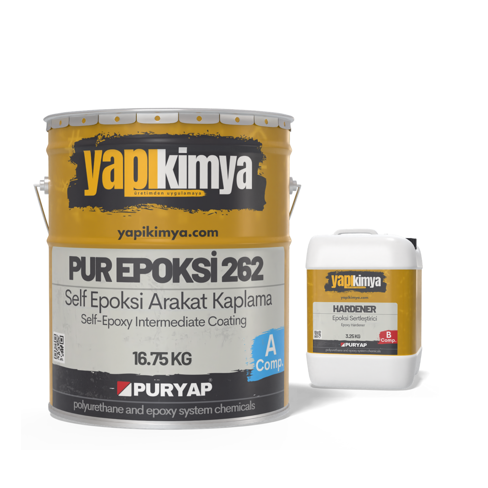 PUR EPOKSİ 262 Arakat Epoksi Zemin Kaplama 20 Kg