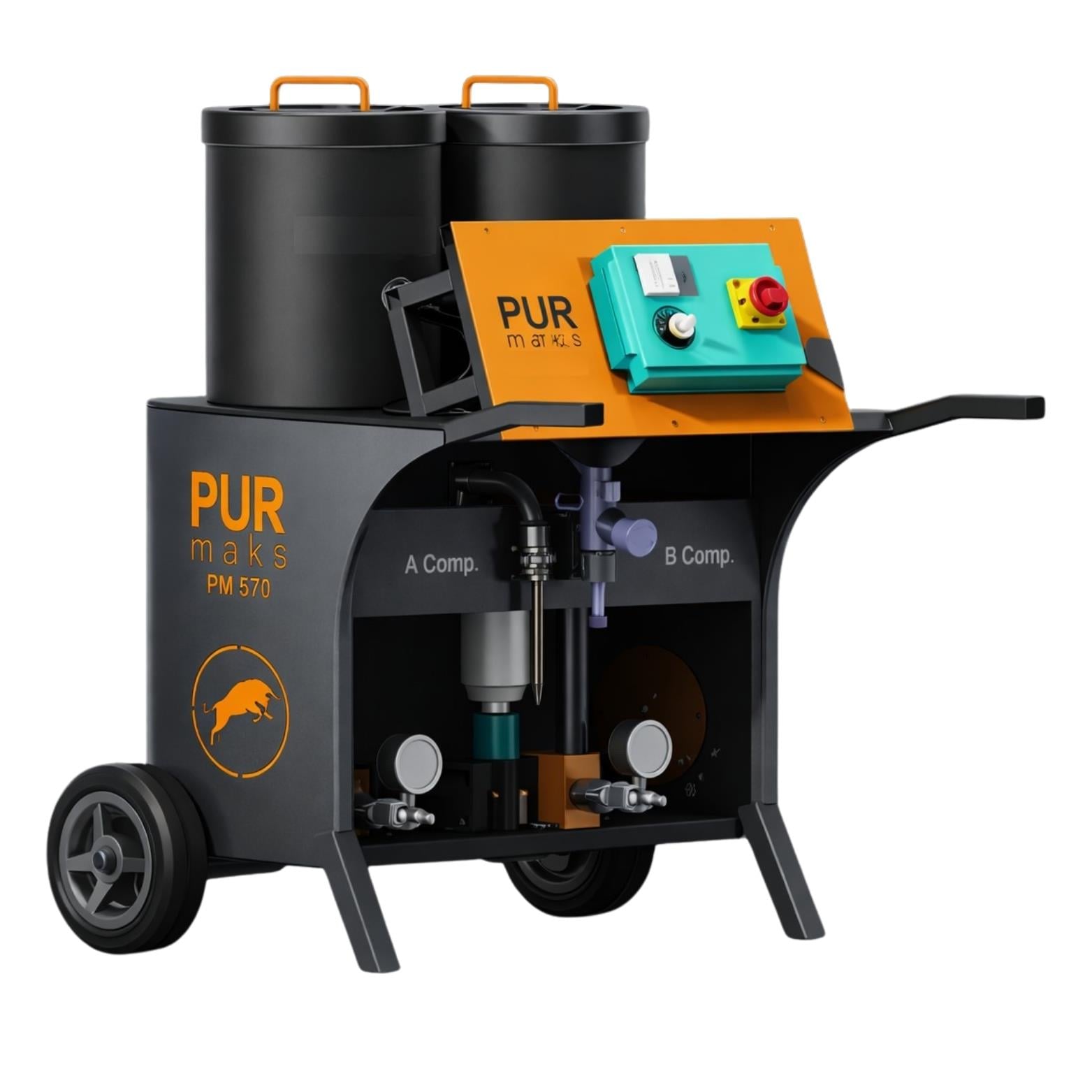 PUR 570 Sprey Polyurea, Poliüretan Makinesi 