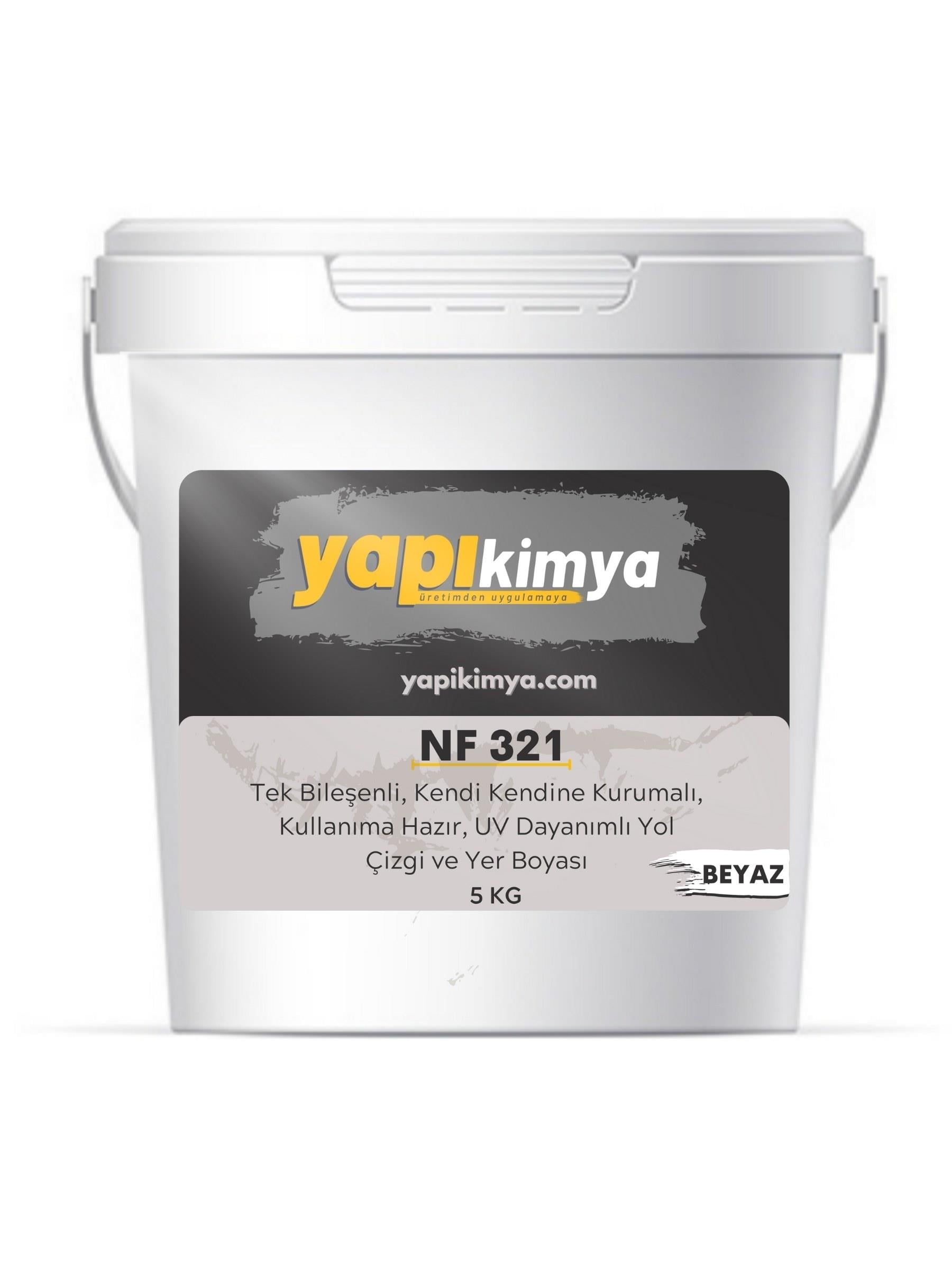 NF 321 Beyaz Yol Çizgi Boyası 10 kg