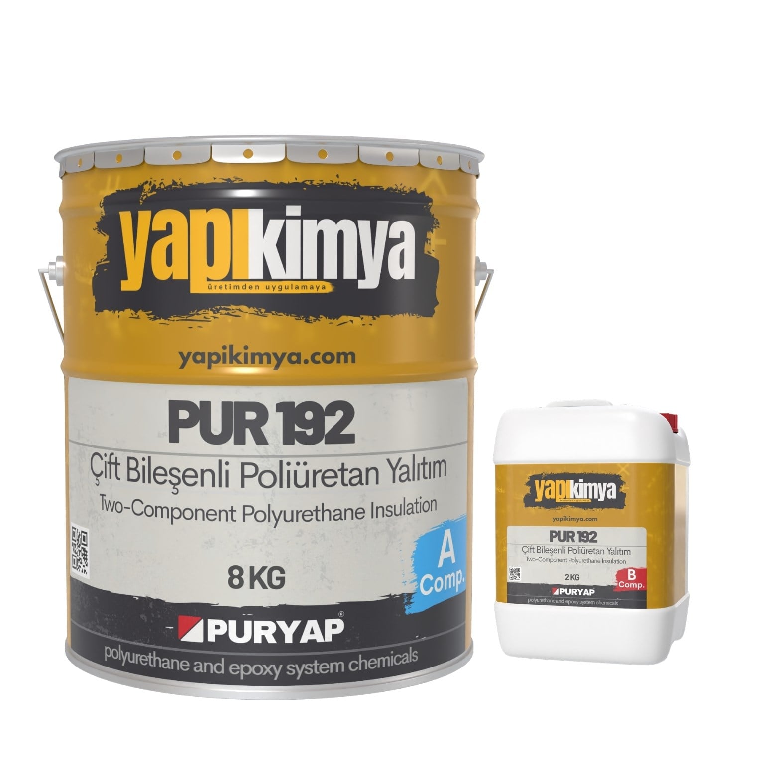 PUR 192 Poliüretan Sürme Su Yalıtım Membranı 10 Kg