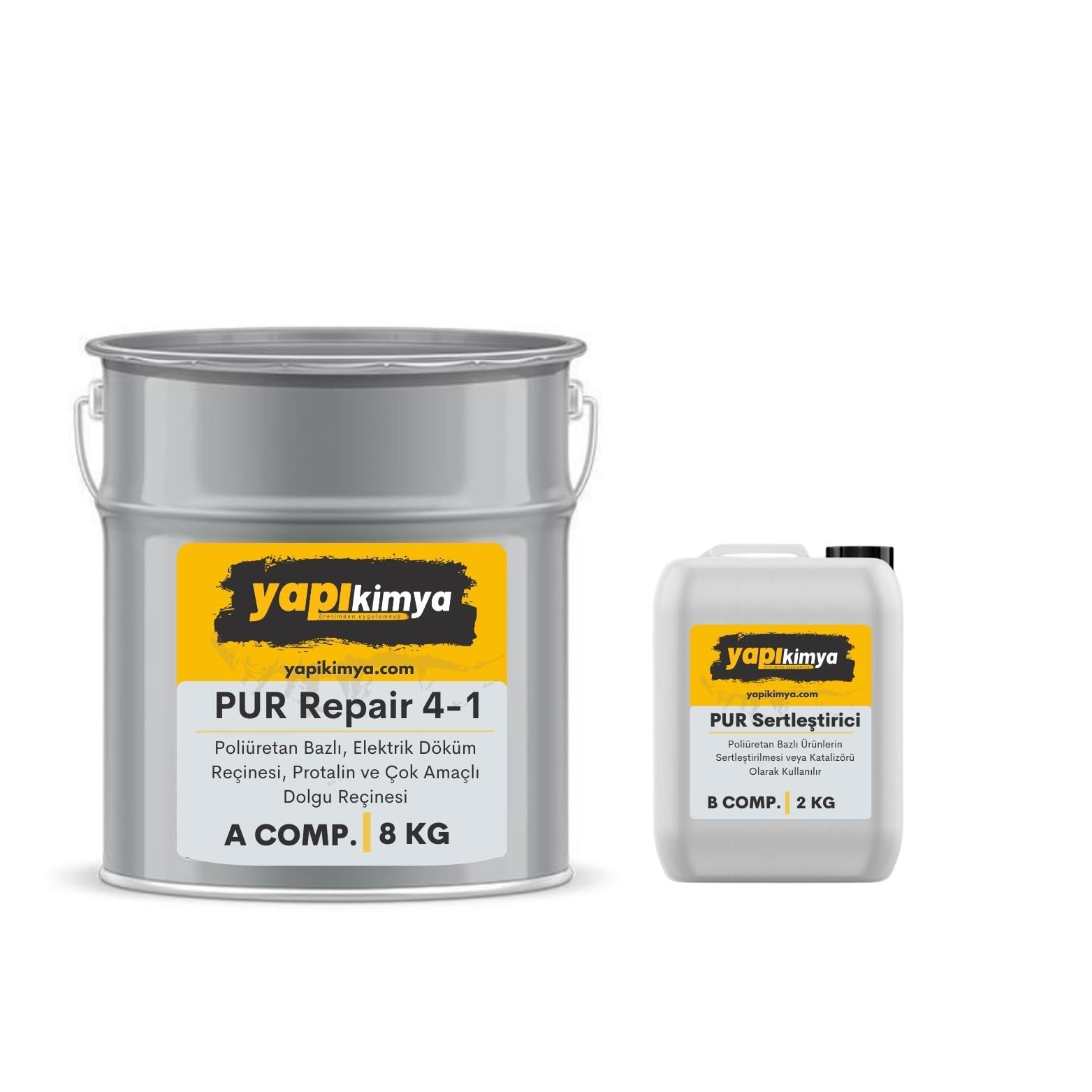 PUR Repair 4-1 Elektrik Döküm Reçinesi 10 Kg