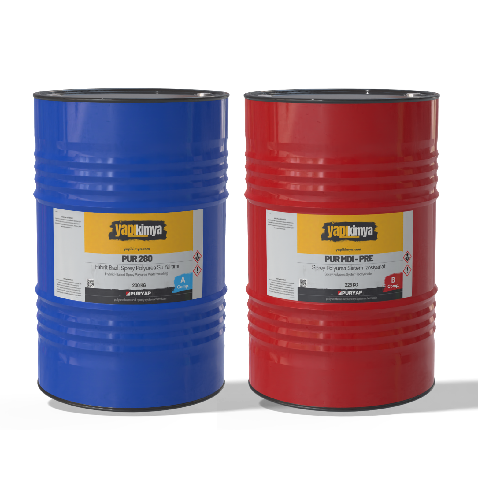 PUR 280 Hibrit Polyurea 425 kg