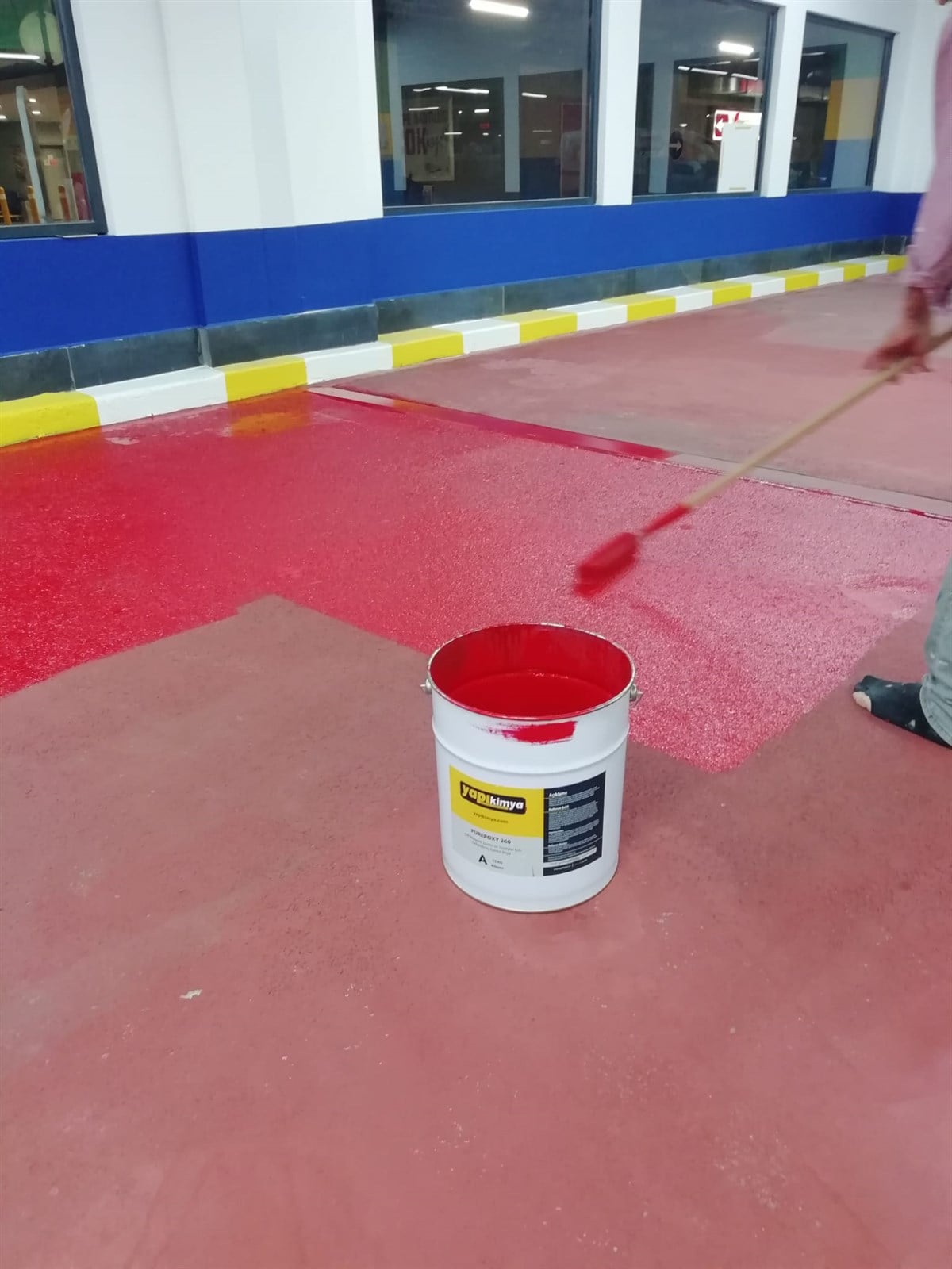 PUR EPOKSİ 260 SL Solventsiz Epoksi Zemin Boyası 20 KG