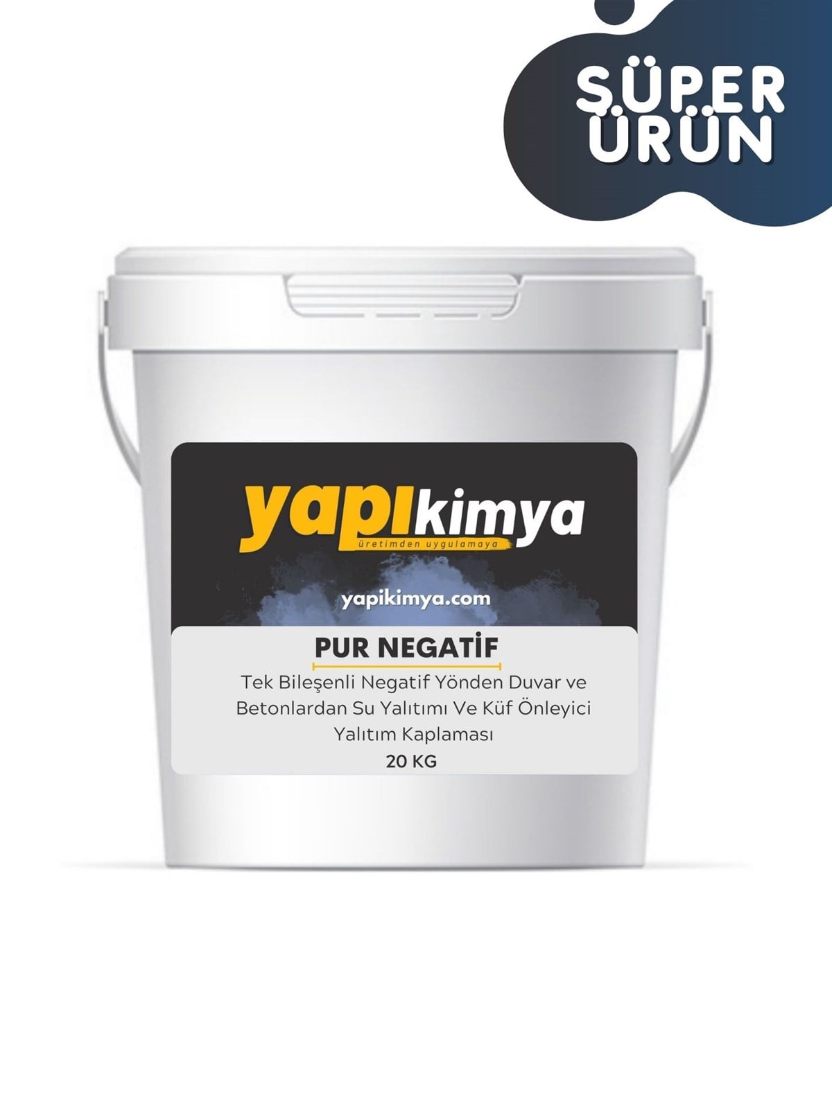 Pur Negatif Su Yalıtım Boyası 20 kg 
