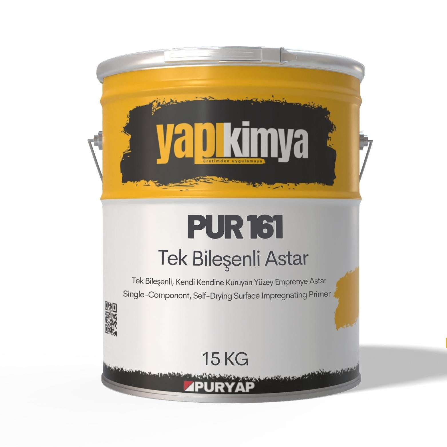 PUR 161 Tek Bileşenli Poliüretan Astar 15 KG