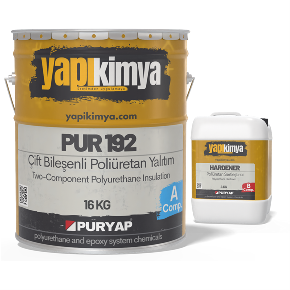 PUR 192 Likit Poliüretan Su Yalıtım Membranı 20 kg