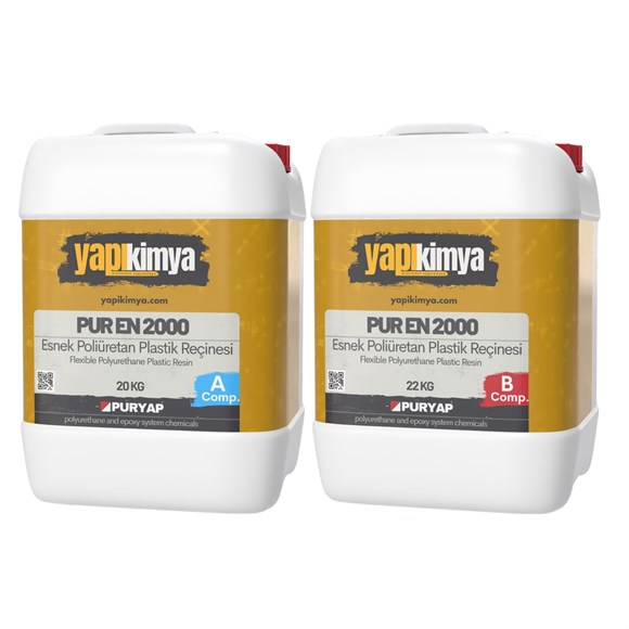 PUR EN 2000 Esnek Poliüretan Sıvı Plastik 42 kg