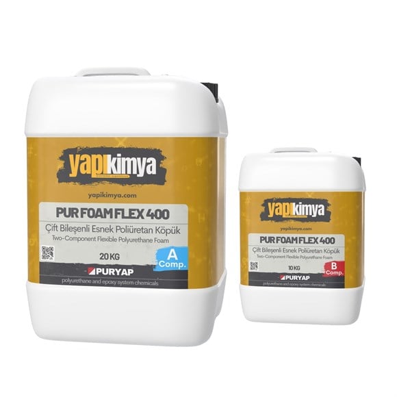 PUR FOAMFLEX 400 Esnek Poliüretan Köpük Reçinesi 30 KG