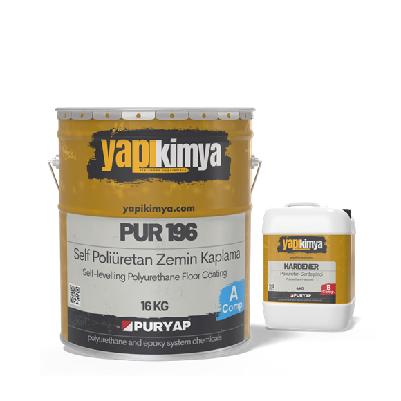 PUR 196 Self Poliüretan Zemin Kaplama 20 KG